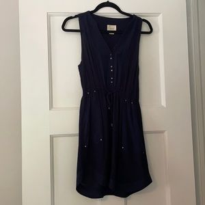 Maeve Navy Shift Dress